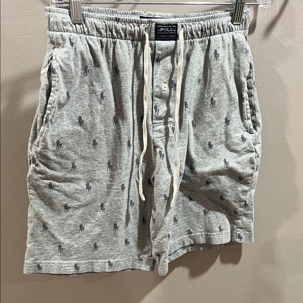 Polo by Ralph Lauren Gray Athletic Shorts